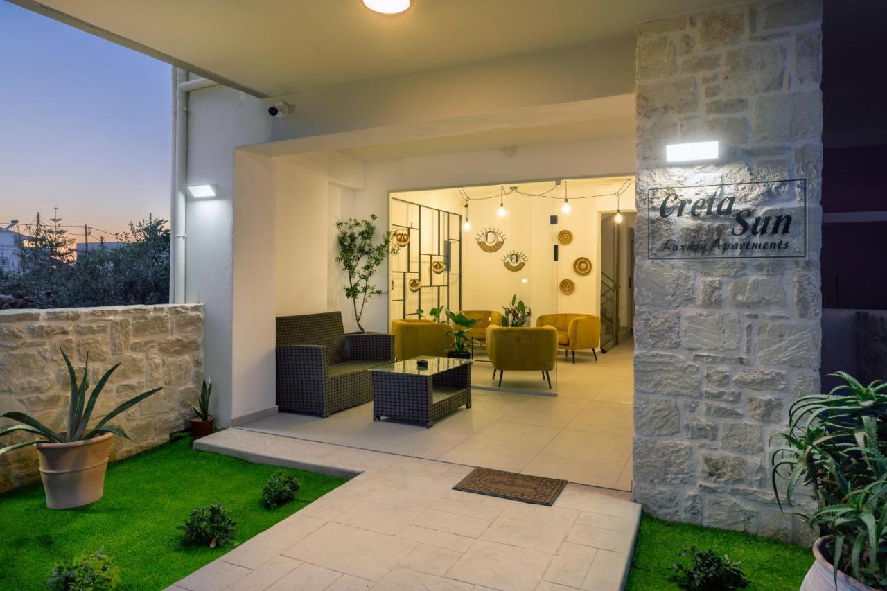 Creta Sun Luxury Apartments Ретимно Екстериор снимка