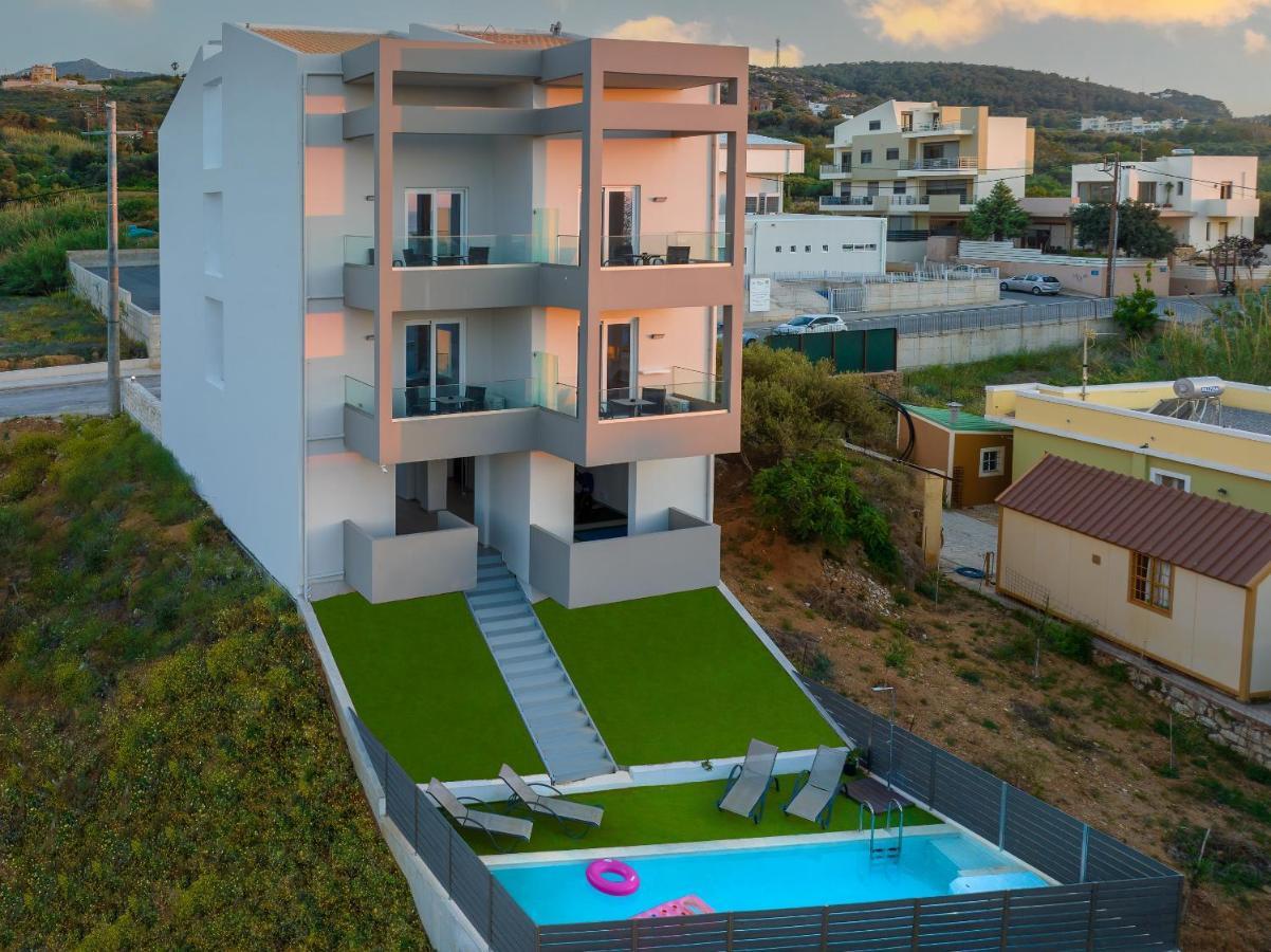 Creta Sun Luxury Apartments Ретимно Екстериор снимка